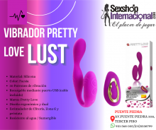 VIBRADOR LUST DE PRETTY LOVE 30 MODOS Y RECARGABLE SEXSHOP